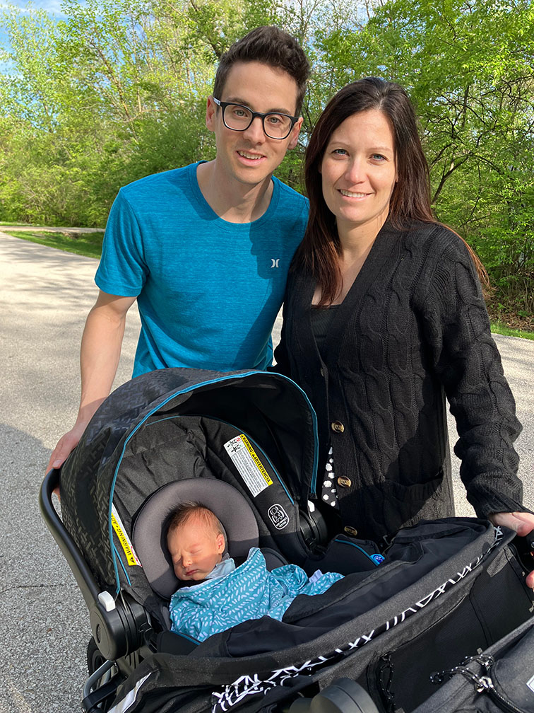 Dr Austin Foster and family